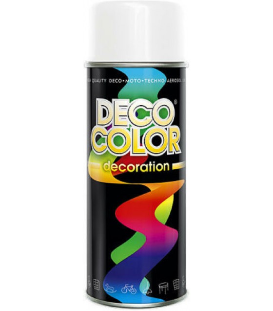 DECO COLOR DECORATION 400 ml аэразоль декоративная краска белый